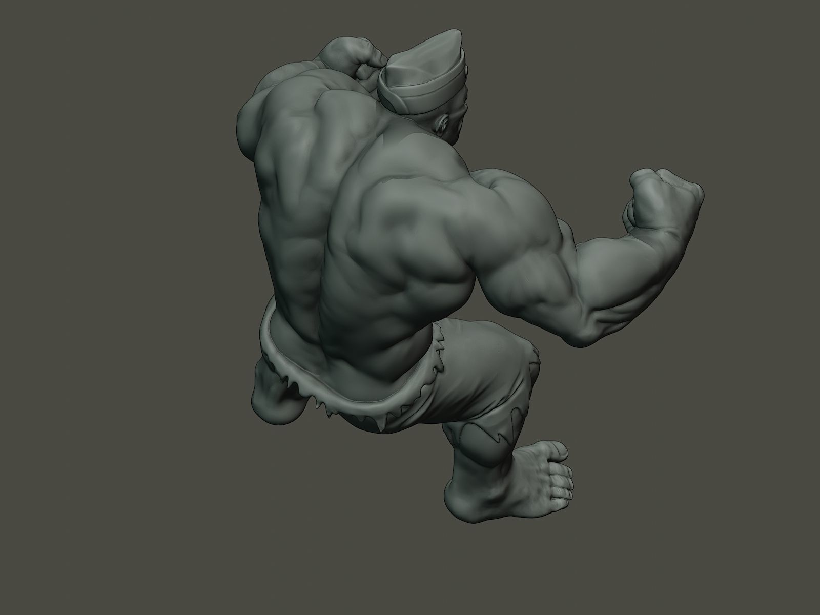 Dancing Coffin Meme Monster Gulk 3D print model_22