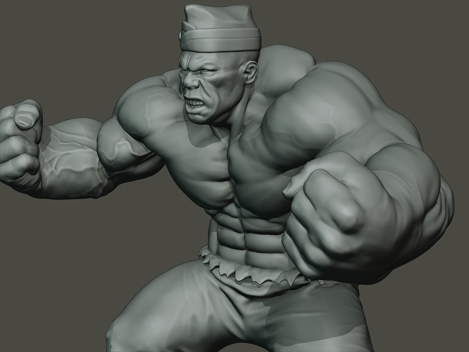 Dancing Coffin Meme Monster Gulk 3D print model_17