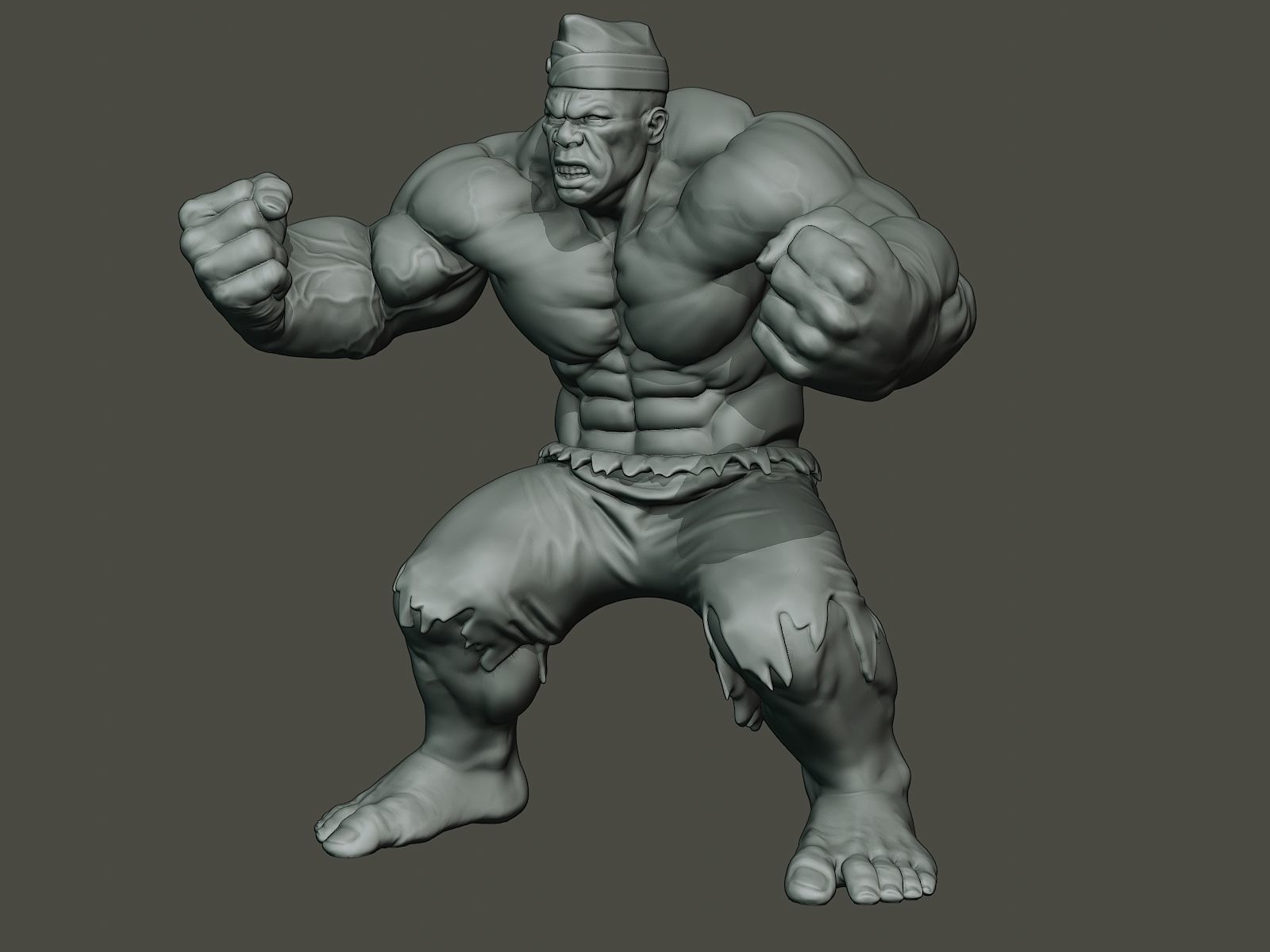 Dancing Coffin Meme Monster Gulk 3D print model_26