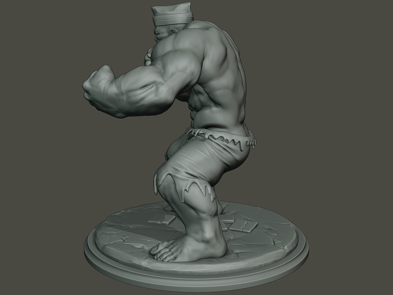 Dancing Coffin Meme Monster Gulk 3D print model_3