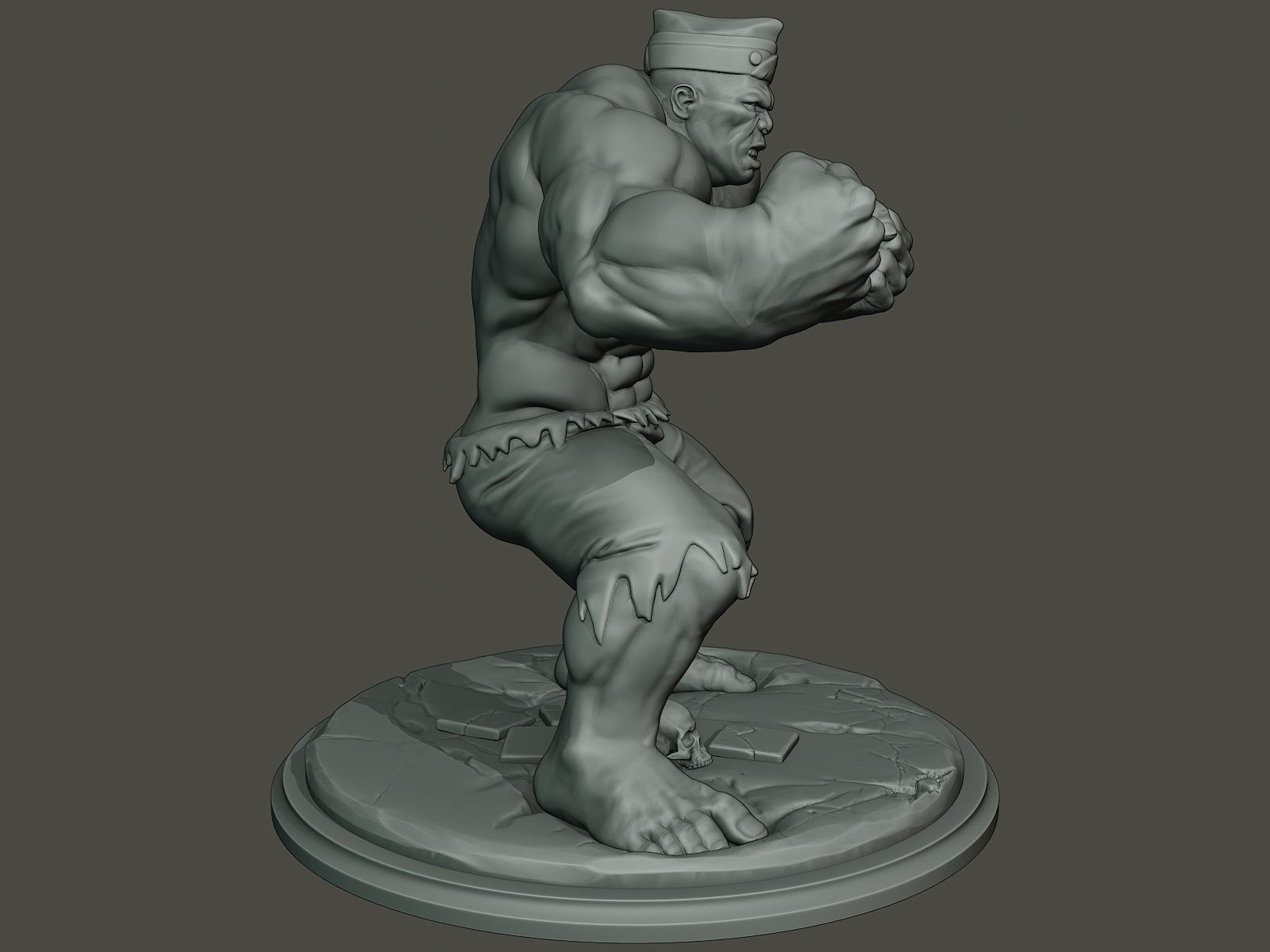 Dancing Coffin Meme Monster Gulk 3D print model_8