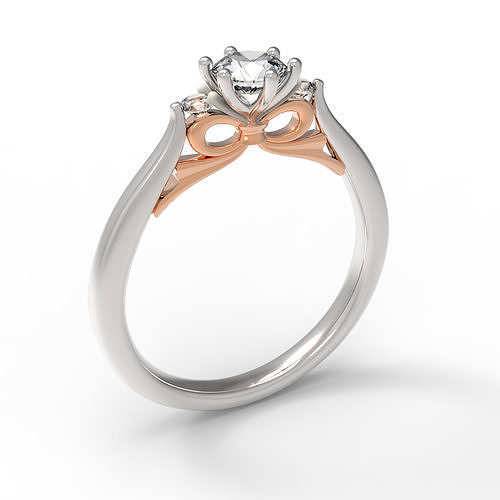 3DM Format Personalized ring jewelry 3D print model
