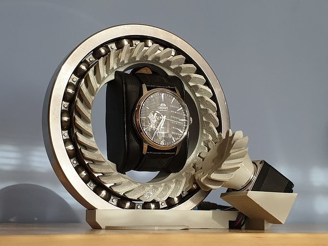 Watch winder by Damian Lickindorf - mechanics only 3D print model