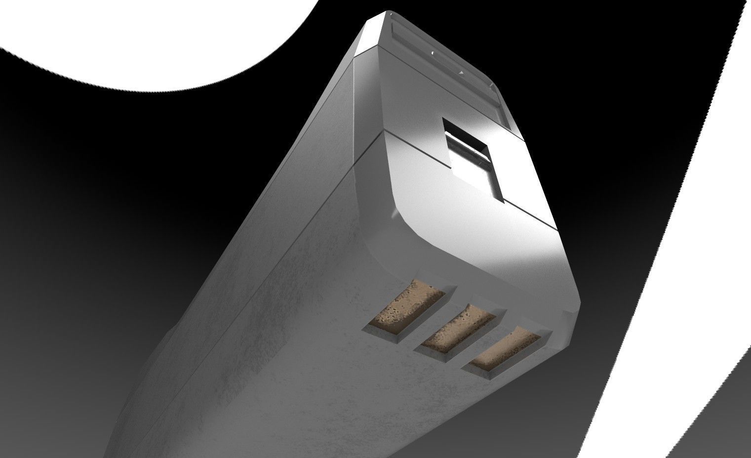 Motorola Dynatac 8000X 3D model_1