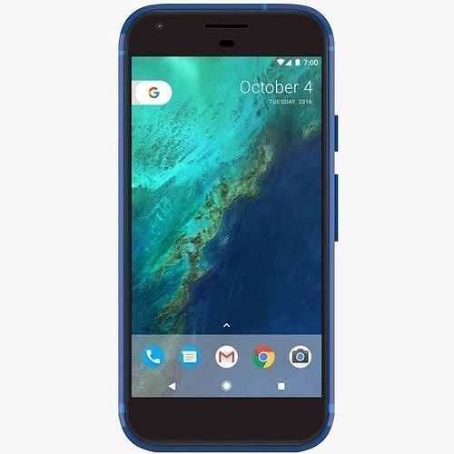 Google Pixel Really Blue 3D model