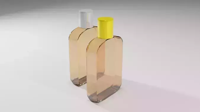 Perfume Bottle High Poly 3D Model 3D model