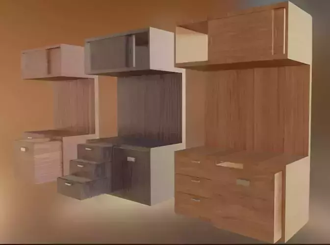 Project 07 Furniture Counter wood