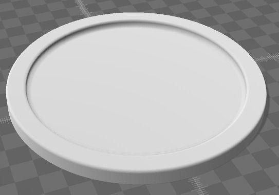 Drink Coaster 3D print model_1