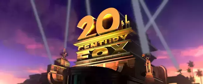 20th Century Fox Movie Logo Replica 3D model