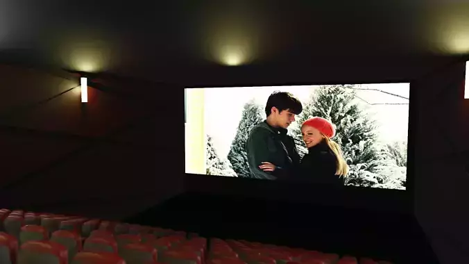 Cinema Screen in Multiplex with 200 seats