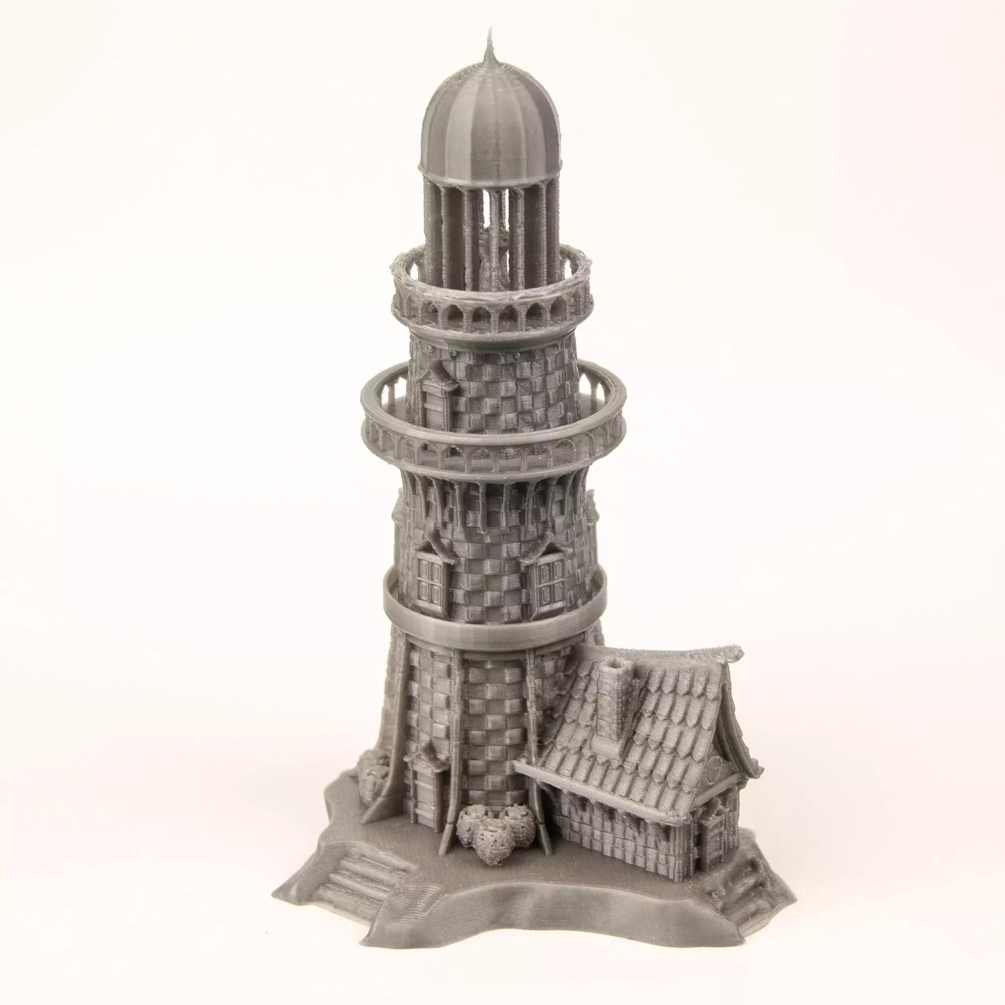 MEDIEVAL LIGHTHOUSE 3D print model_0