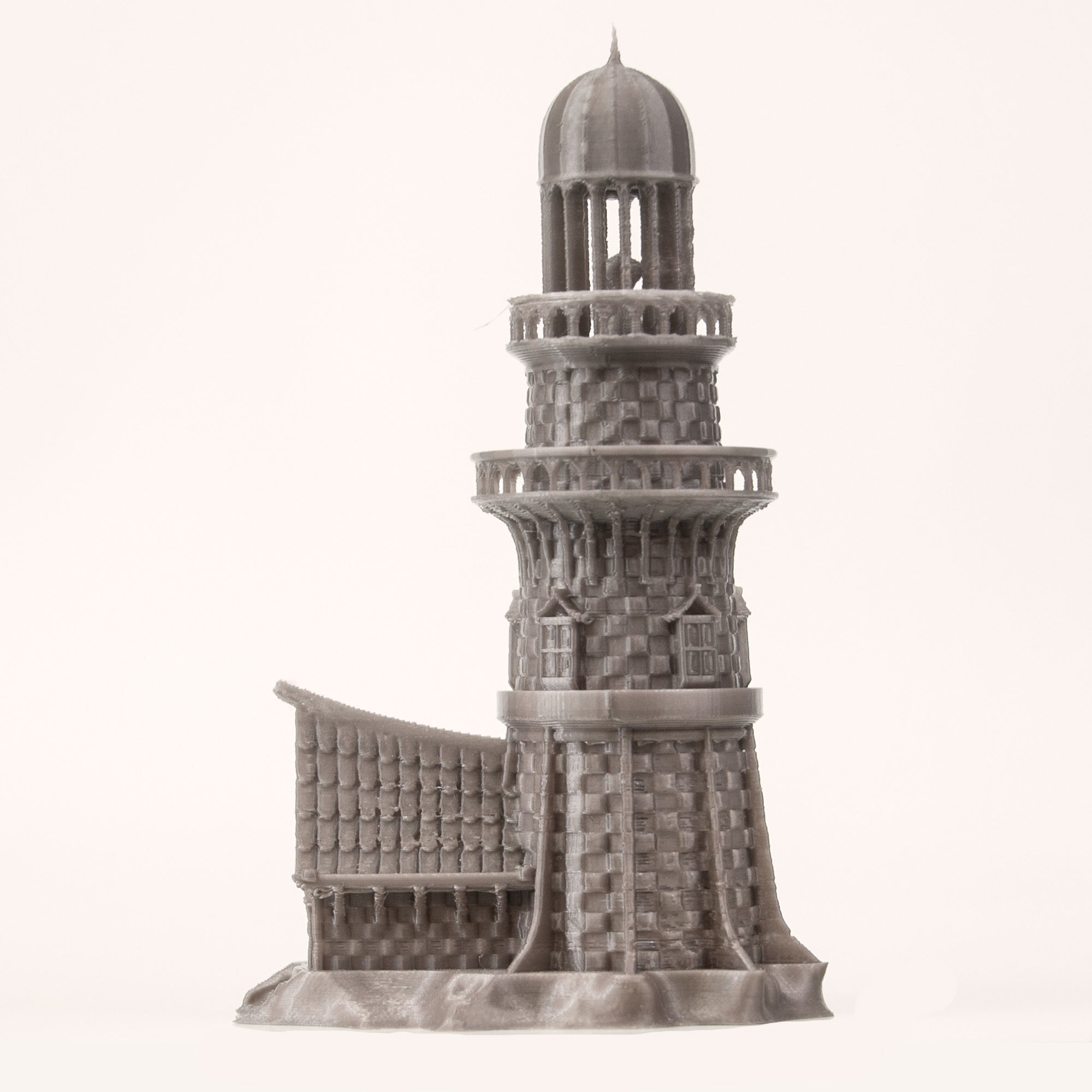 MEDIEVAL LIGHTHOUSE 3D print model_5
