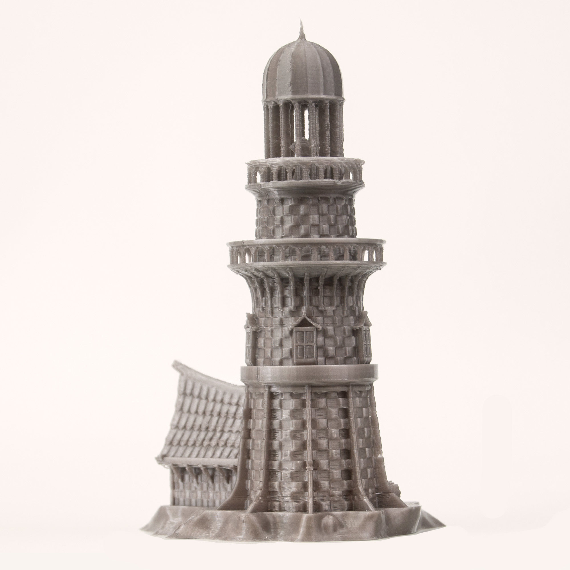 MEDIEVAL LIGHTHOUSE 3D print model_6