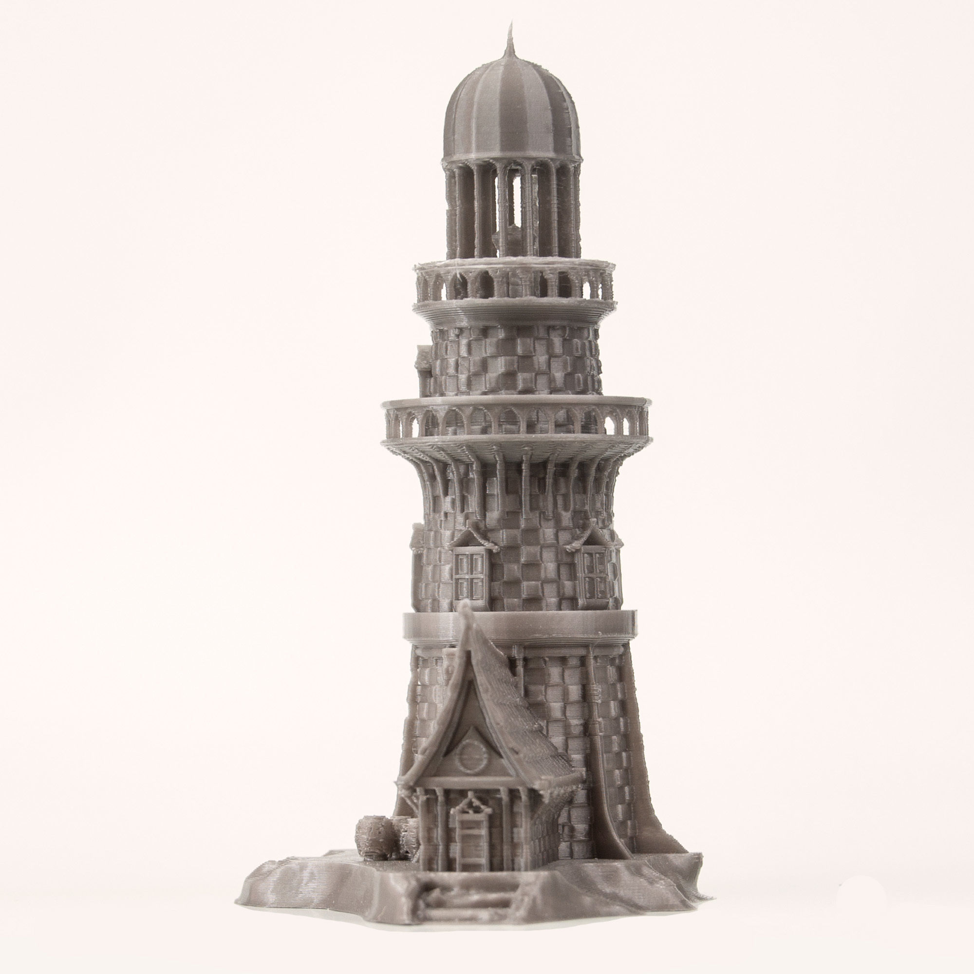 MEDIEVAL LIGHTHOUSE 3D print model_3