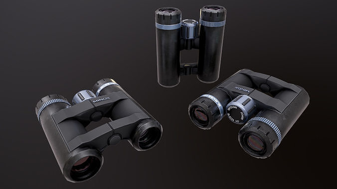Minox Binoculars Low-poly 3D model