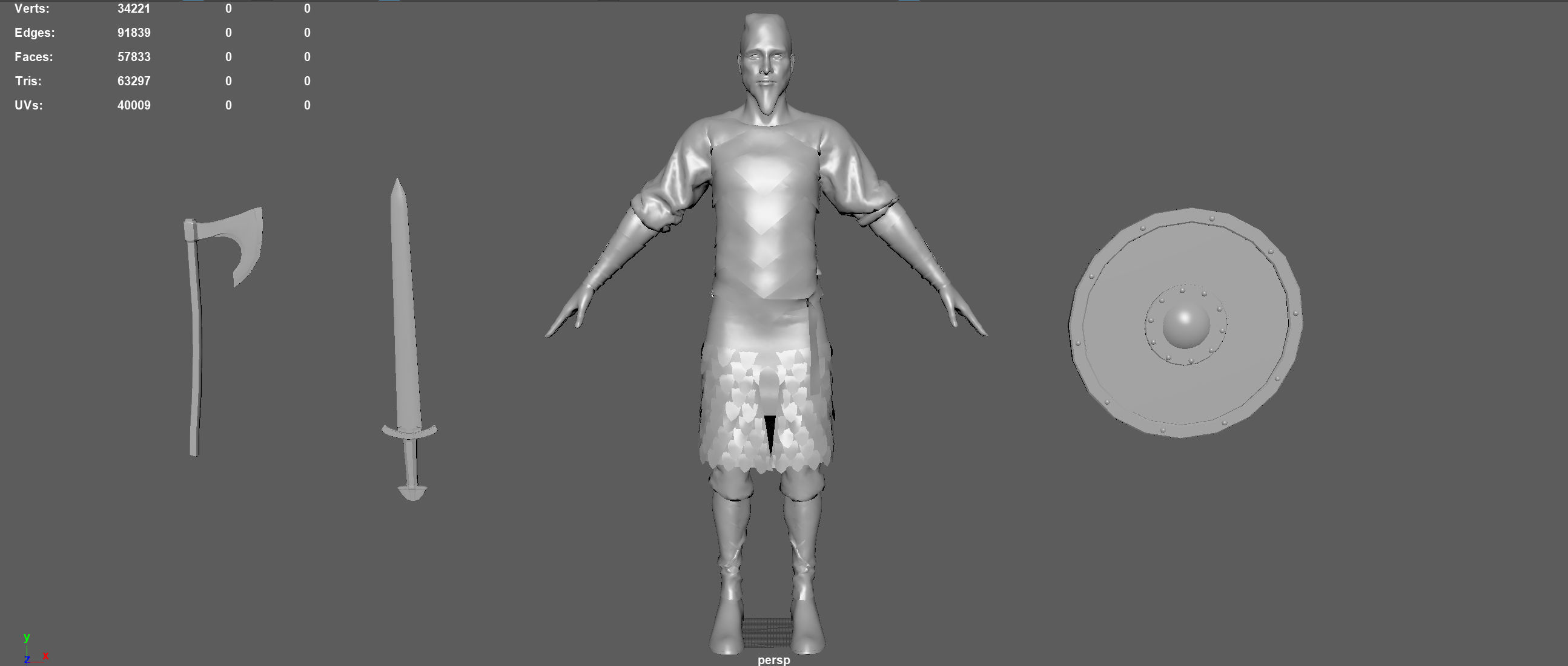 VIKING sword 3D model_5