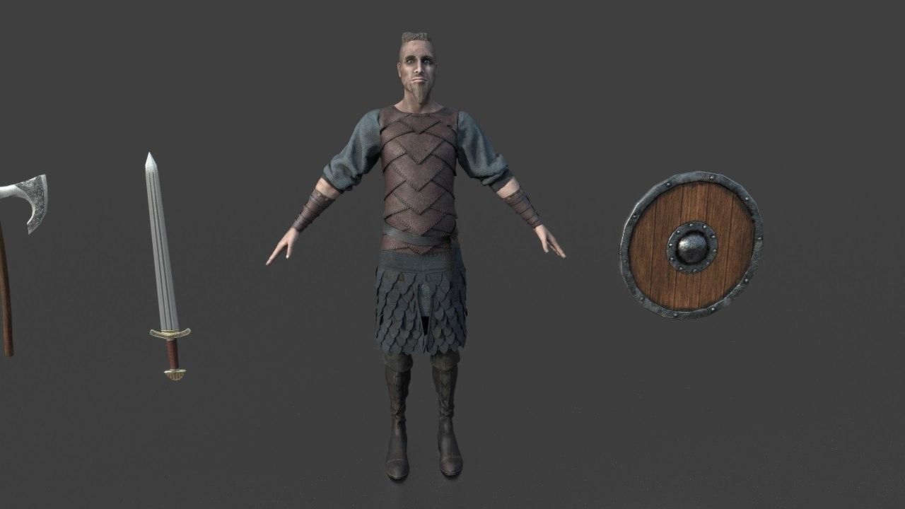 VIKING sword 3D model_11