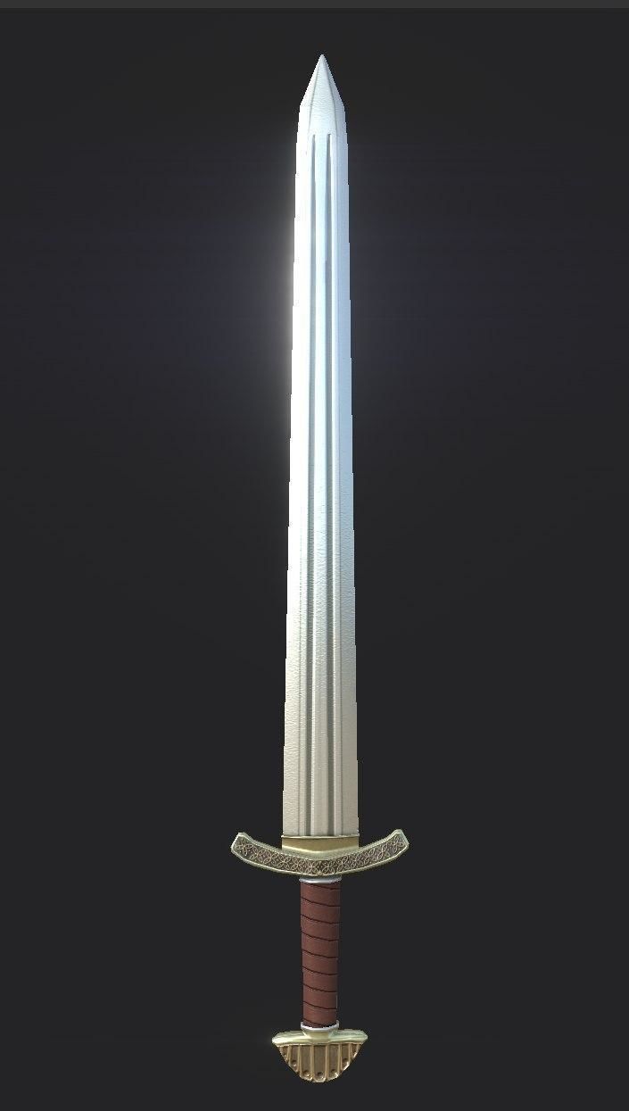 VIKING sword 3D model_1