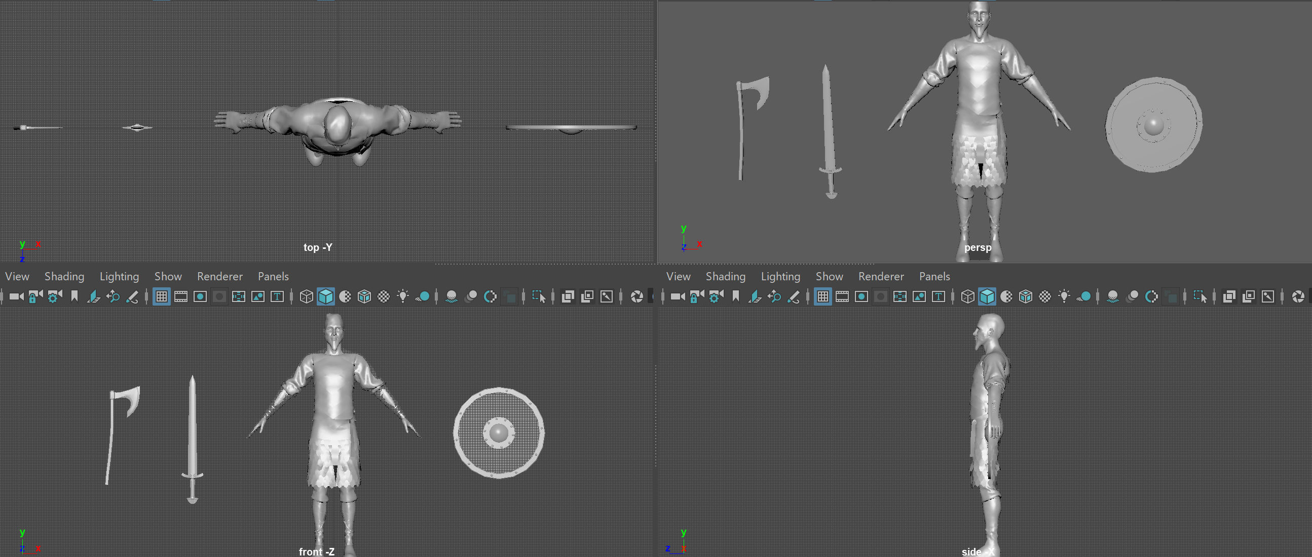 VIKING sword 3D model_8