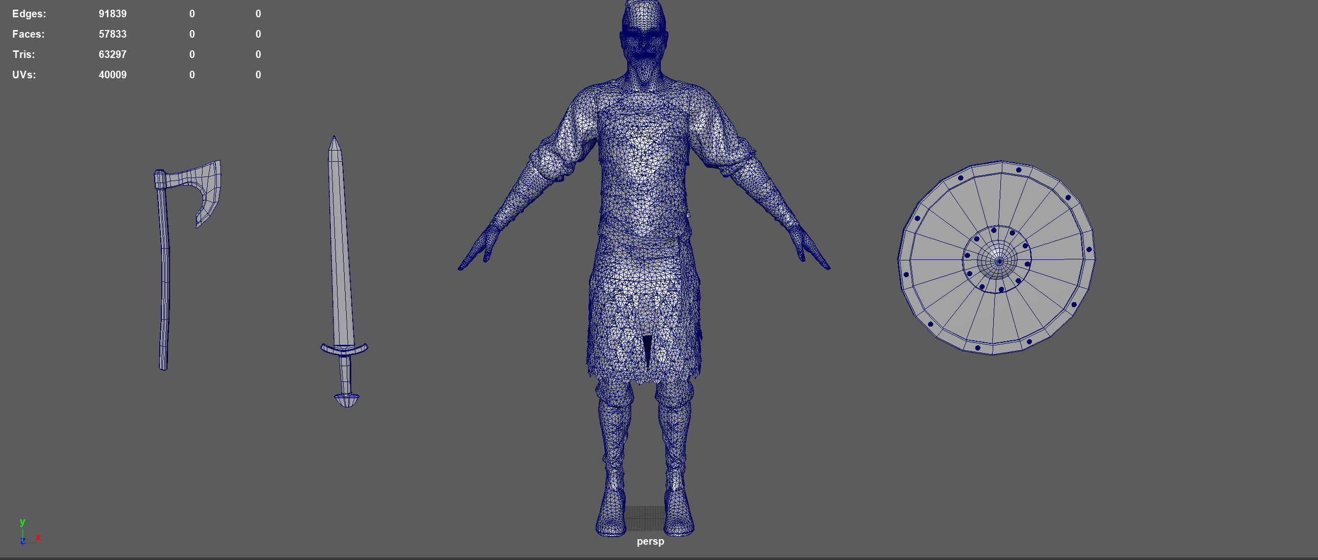 VIKING sword 3D model_6