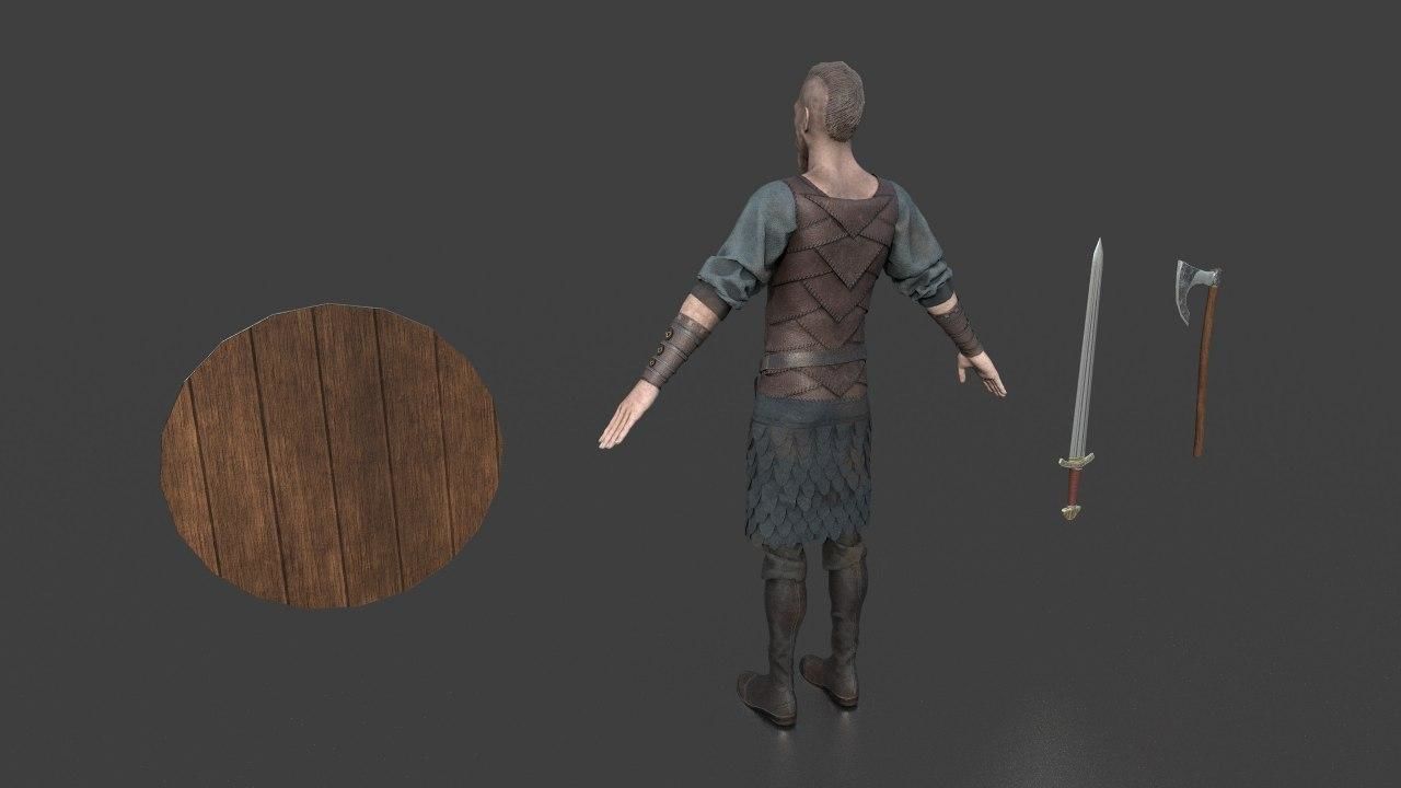 VIKING sword 3D model_12