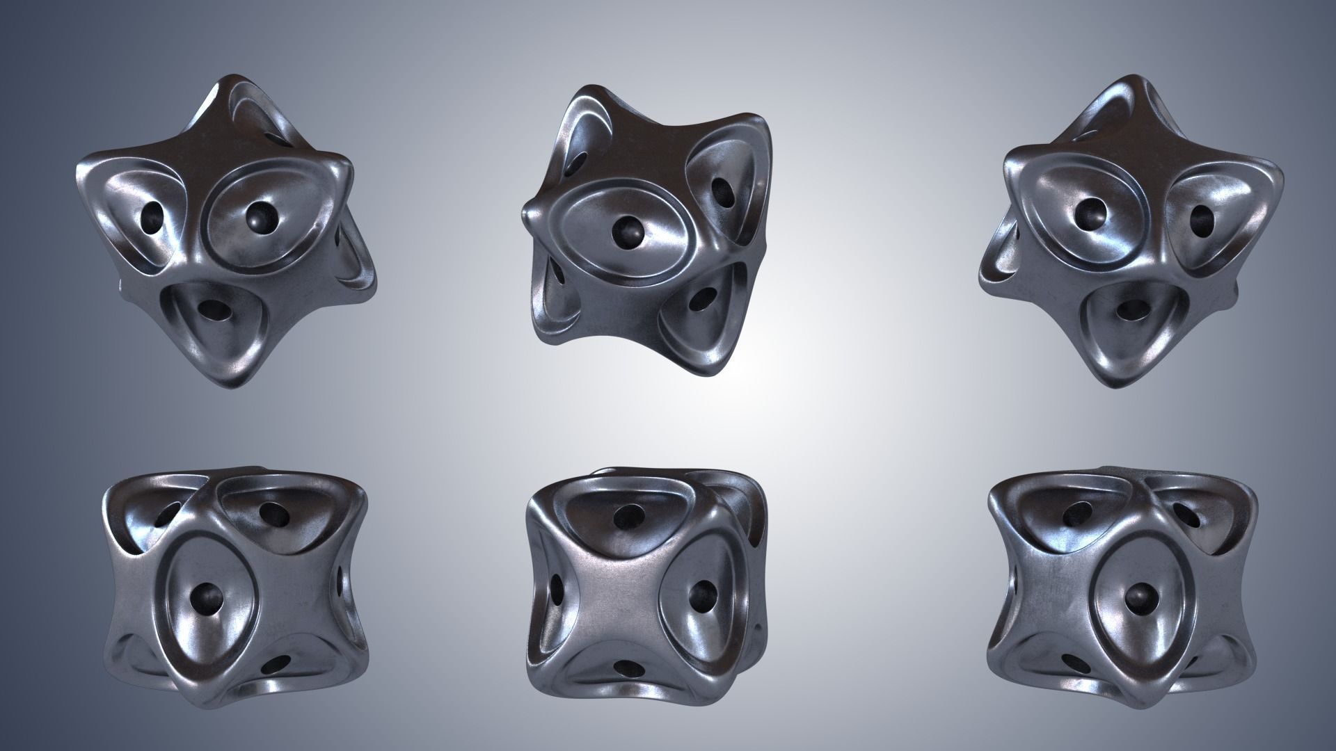 Hedra 3D print Model ready cnc Free 3D print model_2