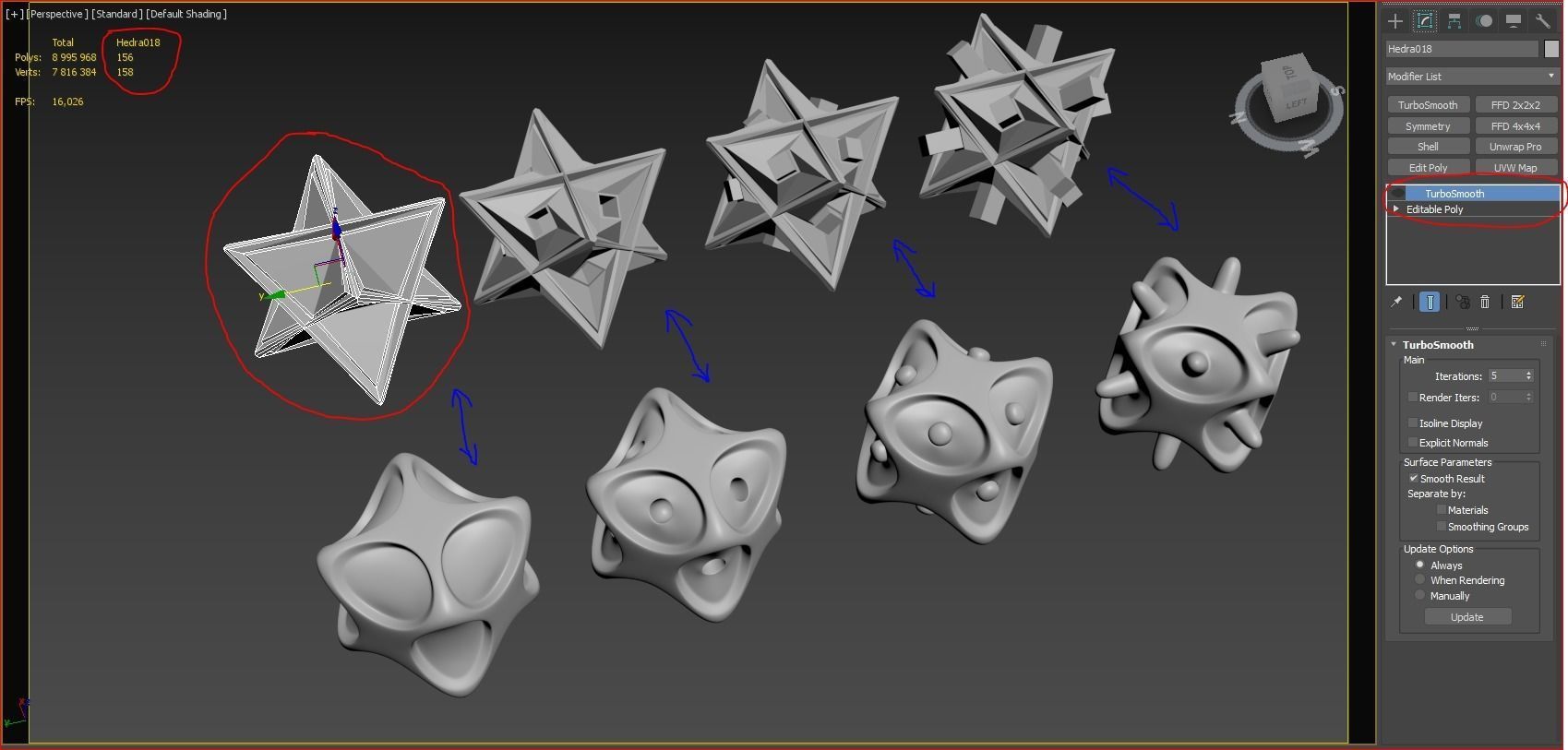 Hedra 3D print Model ready cnc Free 3D print model_13