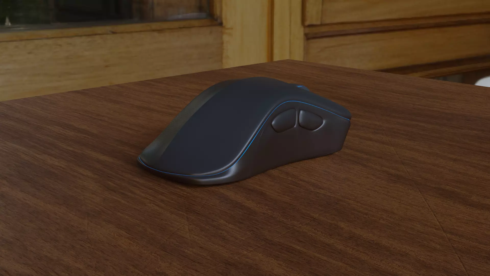 Computer Mouse - Low Detail Free 3D model_0