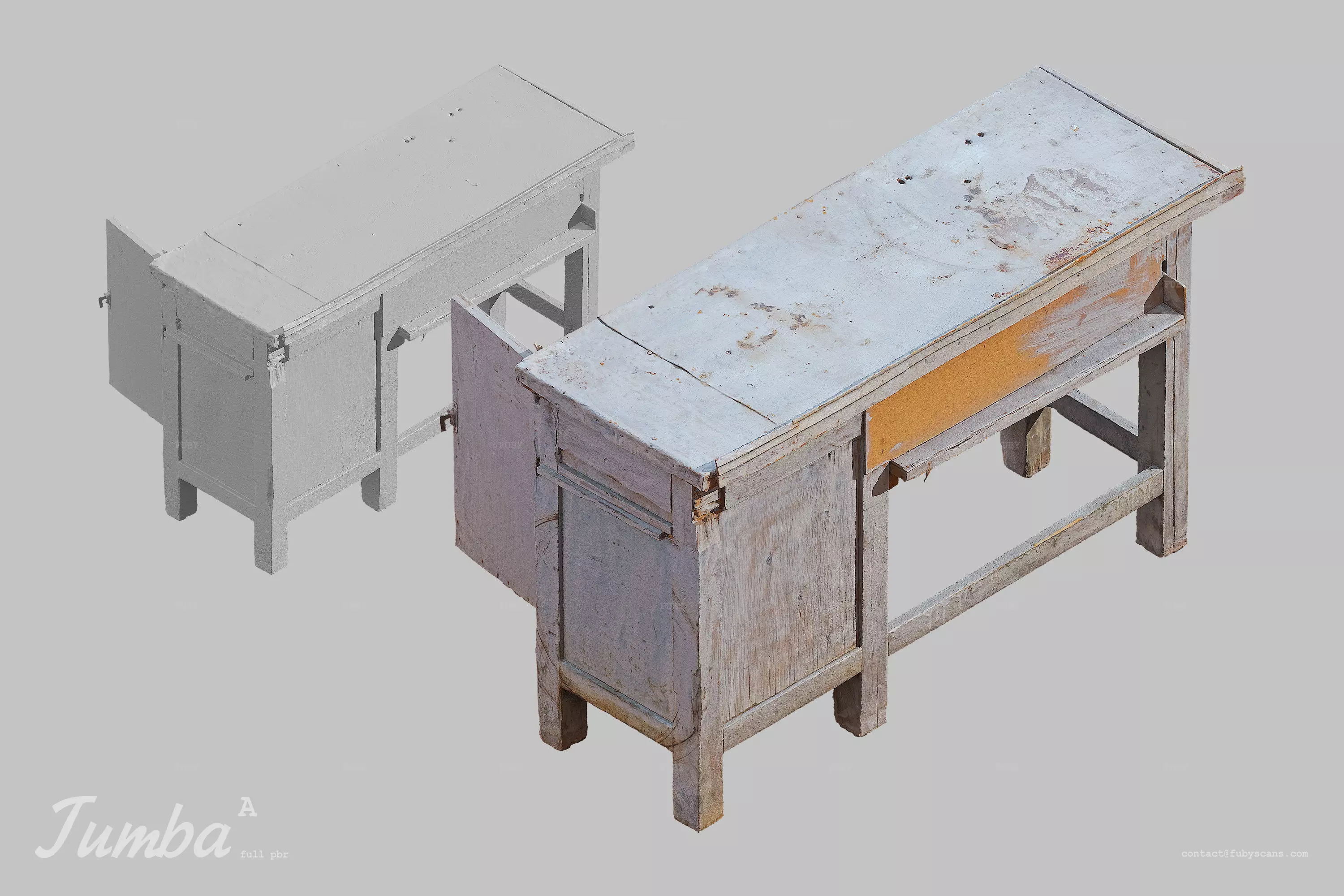 Tumba A Cabinet Scan 3D model_0