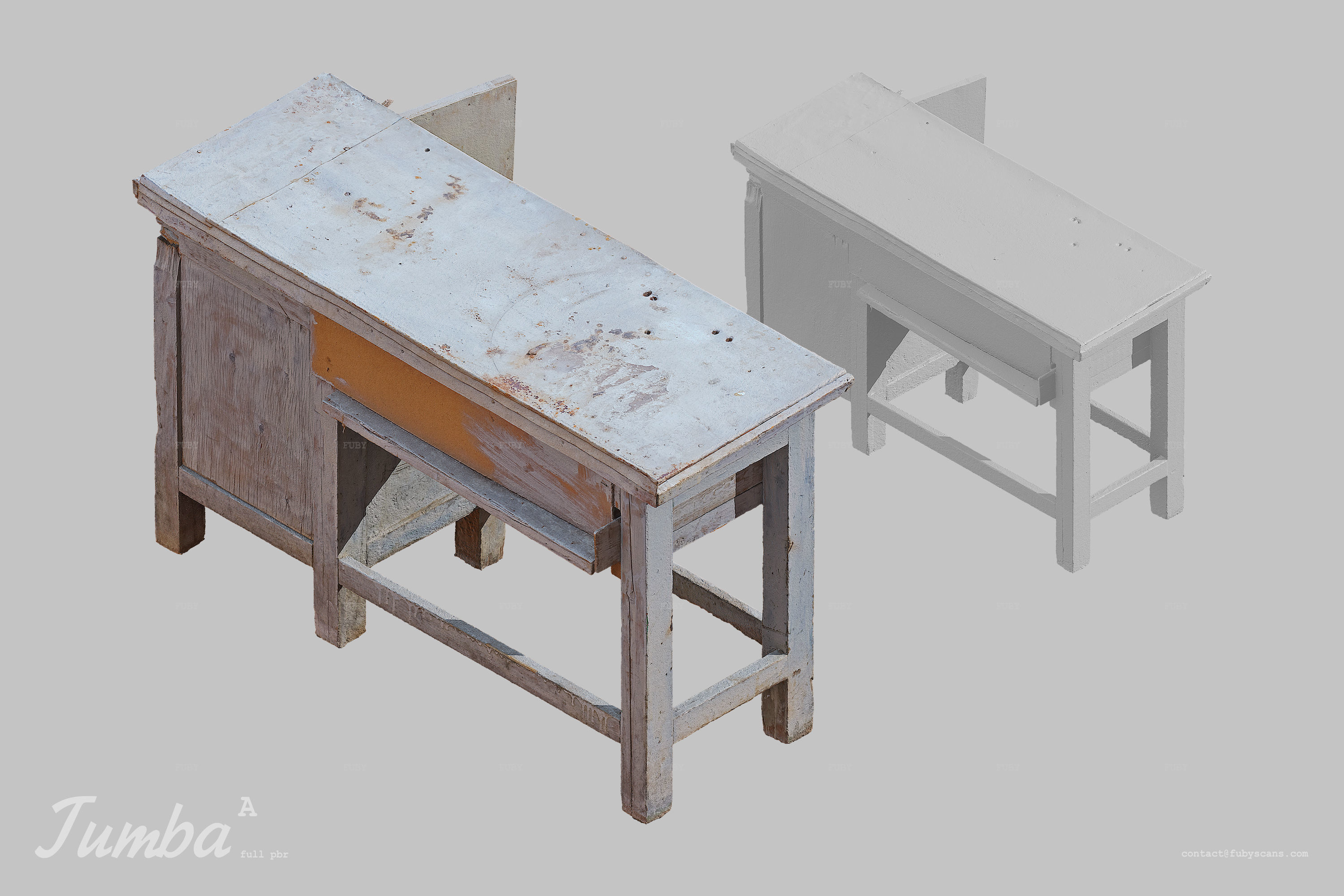 Tumba A Cabinet Scan 3D model_3