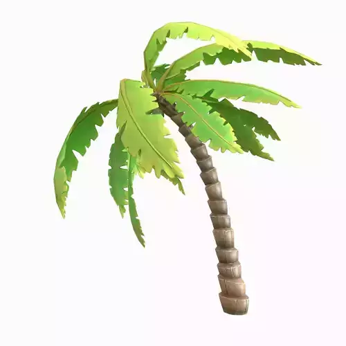 Cartoon Palm Tree