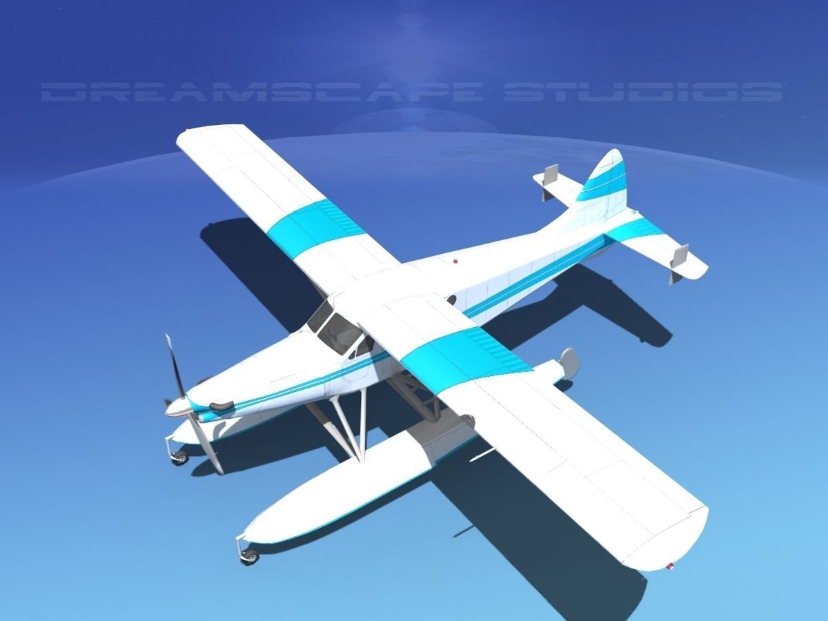 Dehavilland DHC-2 Turbo Beaver V01 3D model_10