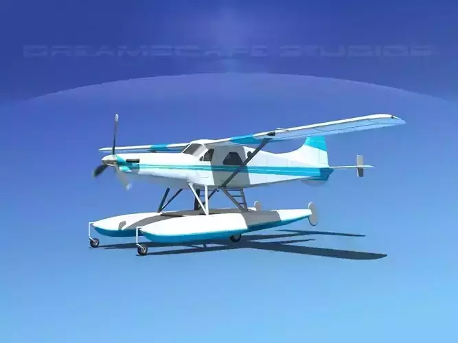 Dehavilland DHC-2 Turbo Beaver V01 3D model