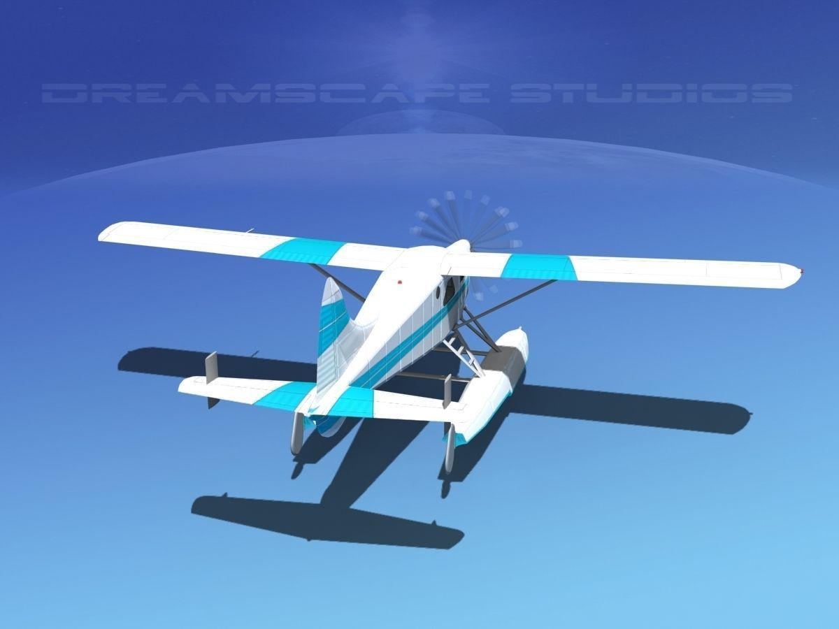 Dehavilland DHC-2 Turbo Beaver V01 3D model_6