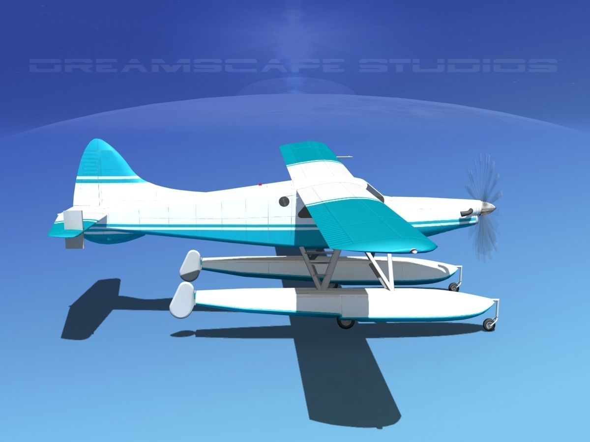 DeHavilland DHC-2 Turbo Beaver V02 3D model_4