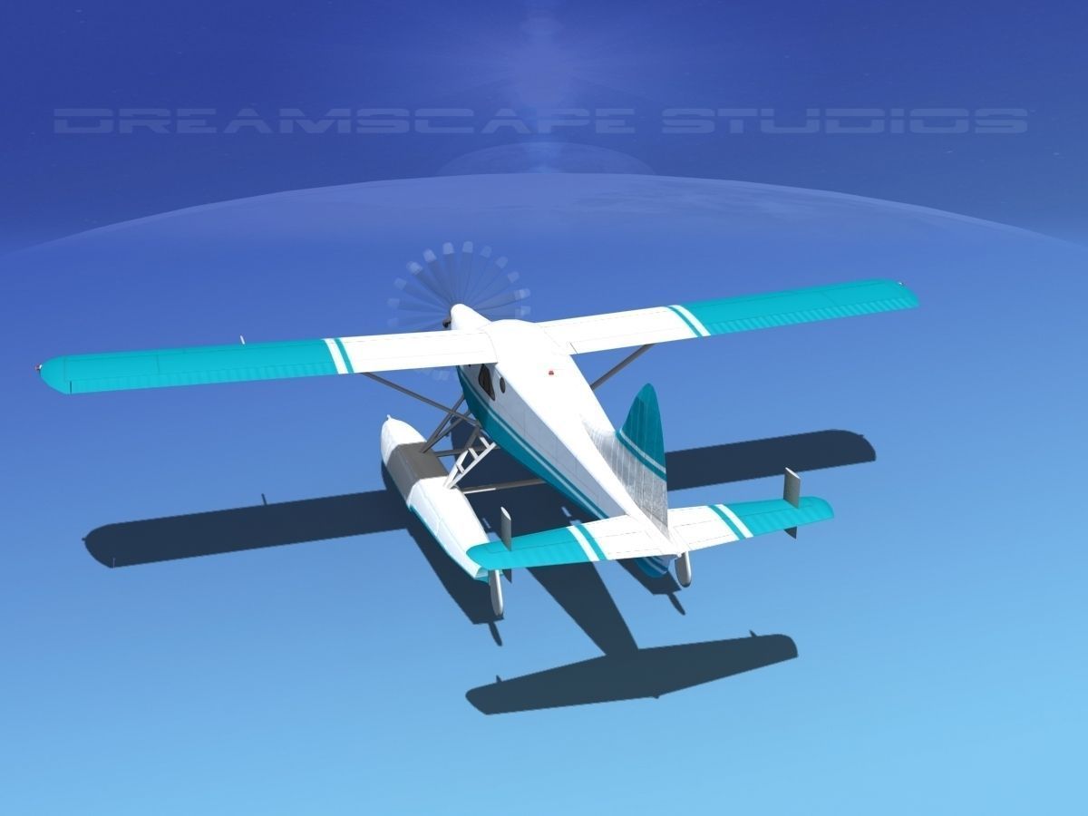 DeHavilland DHC-2 Turbo Beaver V02 3D model_7