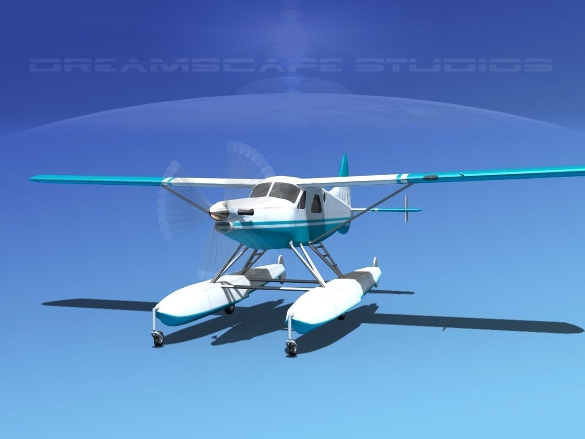 DeHavilland DHC-2 Turbo Beaver V02 3D model_1