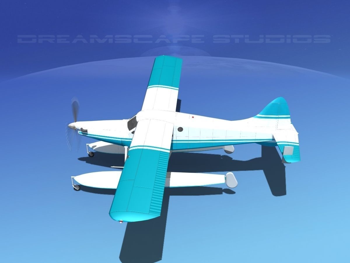 DeHavilland DHC-2 Turbo Beaver V02 3D model_10