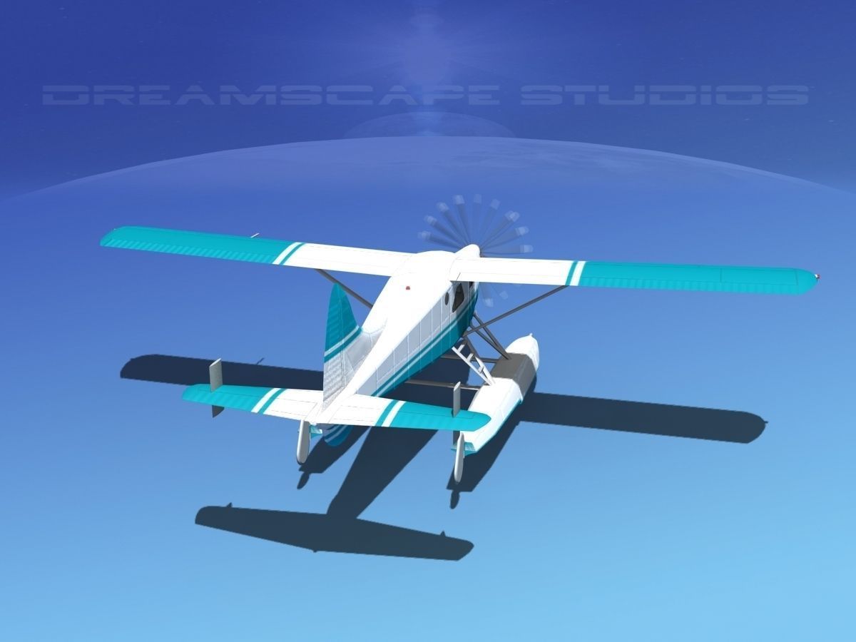 DeHavilland DHC-2 Turbo Beaver V02 3D model_6