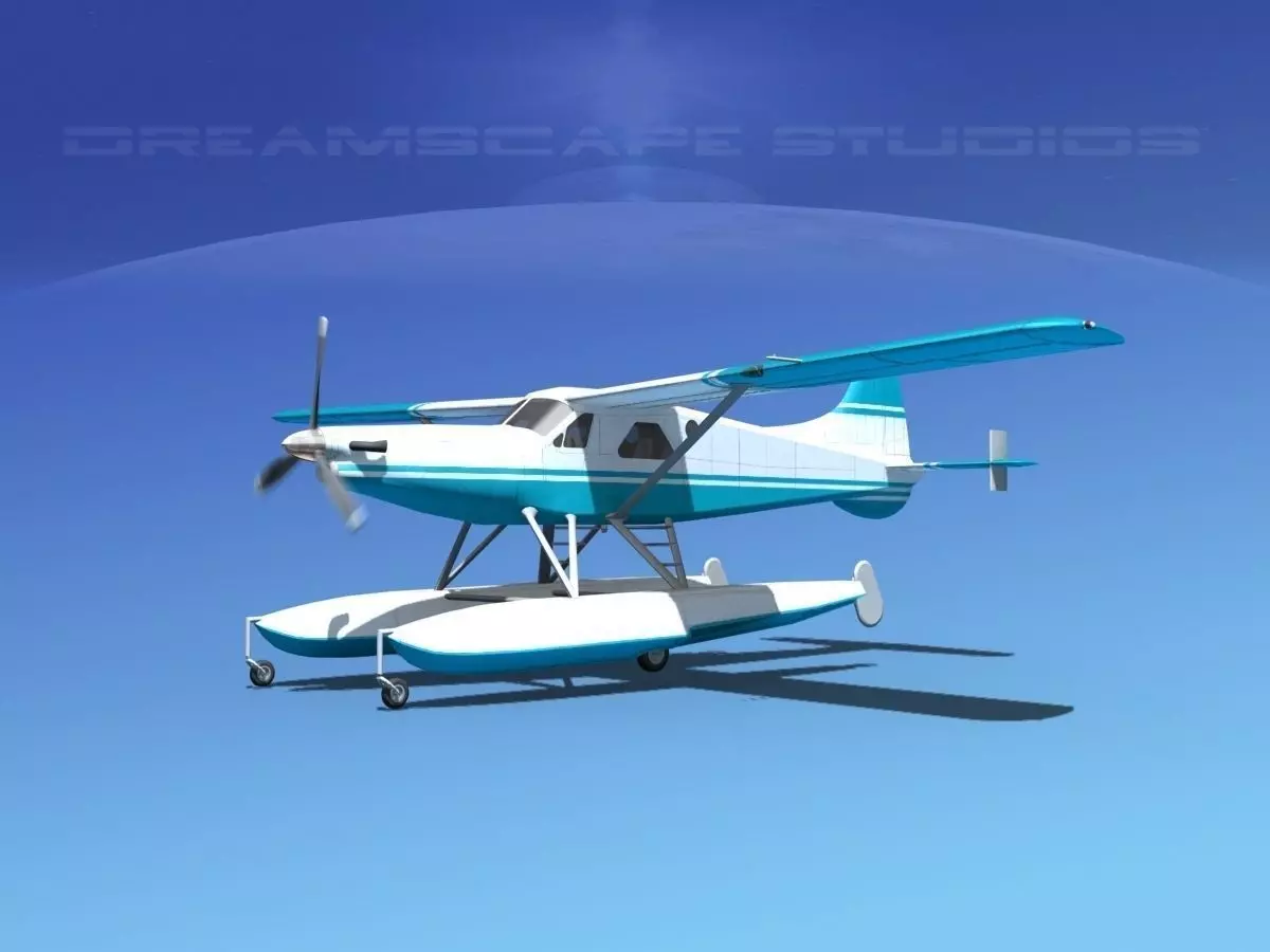 DeHavilland DHC-2 Turbo Beaver V02 3D model_0