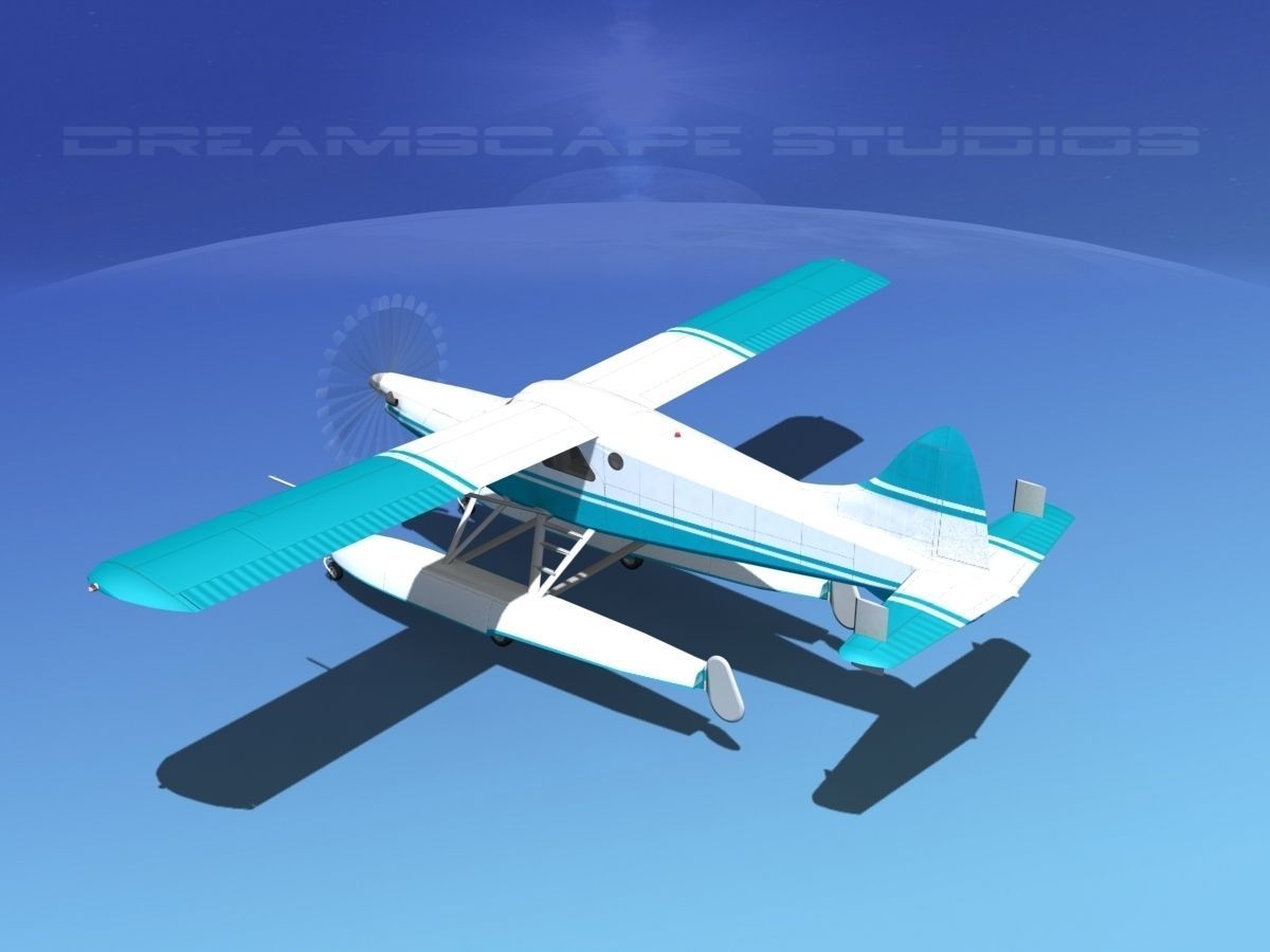 DeHavilland DHC-2 Turbo Beaver V02 3D model_8