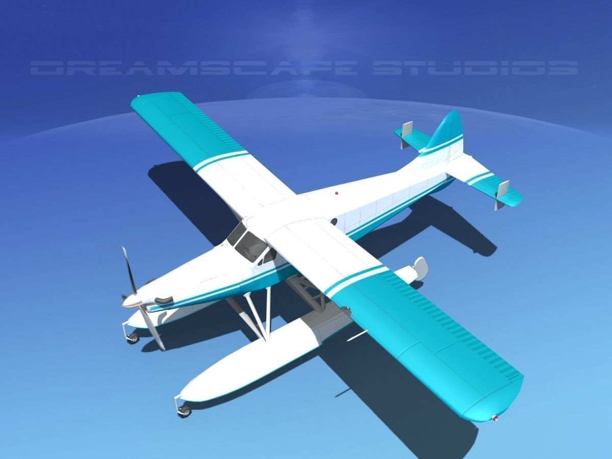 DeHavilland DHC-2 Turbo Beaver V02 3D model_9