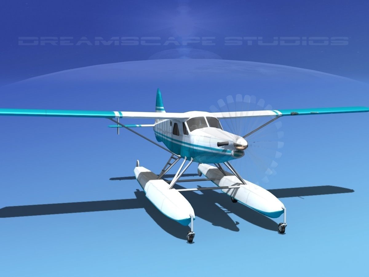 DeHavilland DHC-2 Turbo Beaver V02 3D model_2