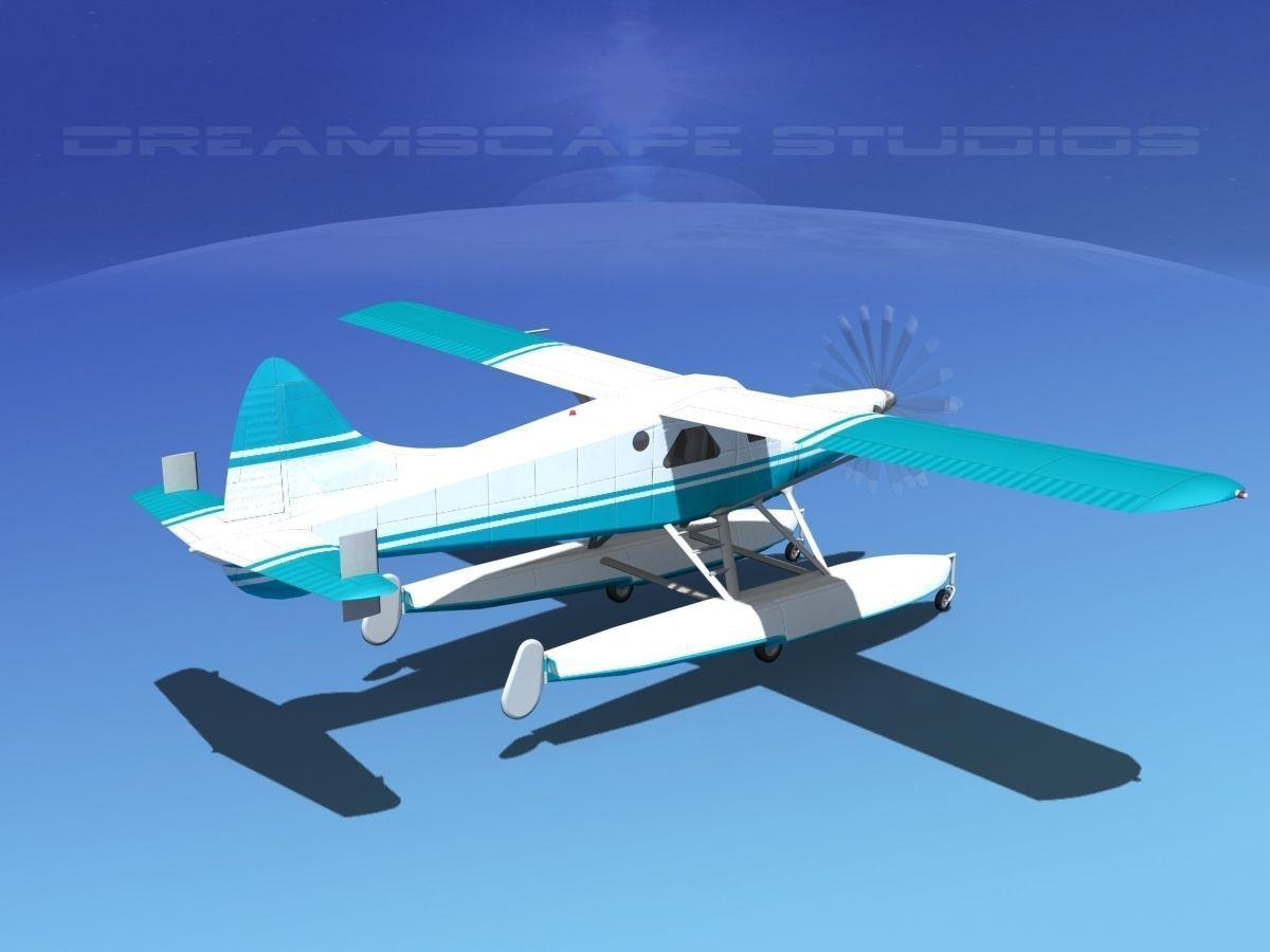 DeHavilland DHC-2 Turbo Beaver V02 3D model_5