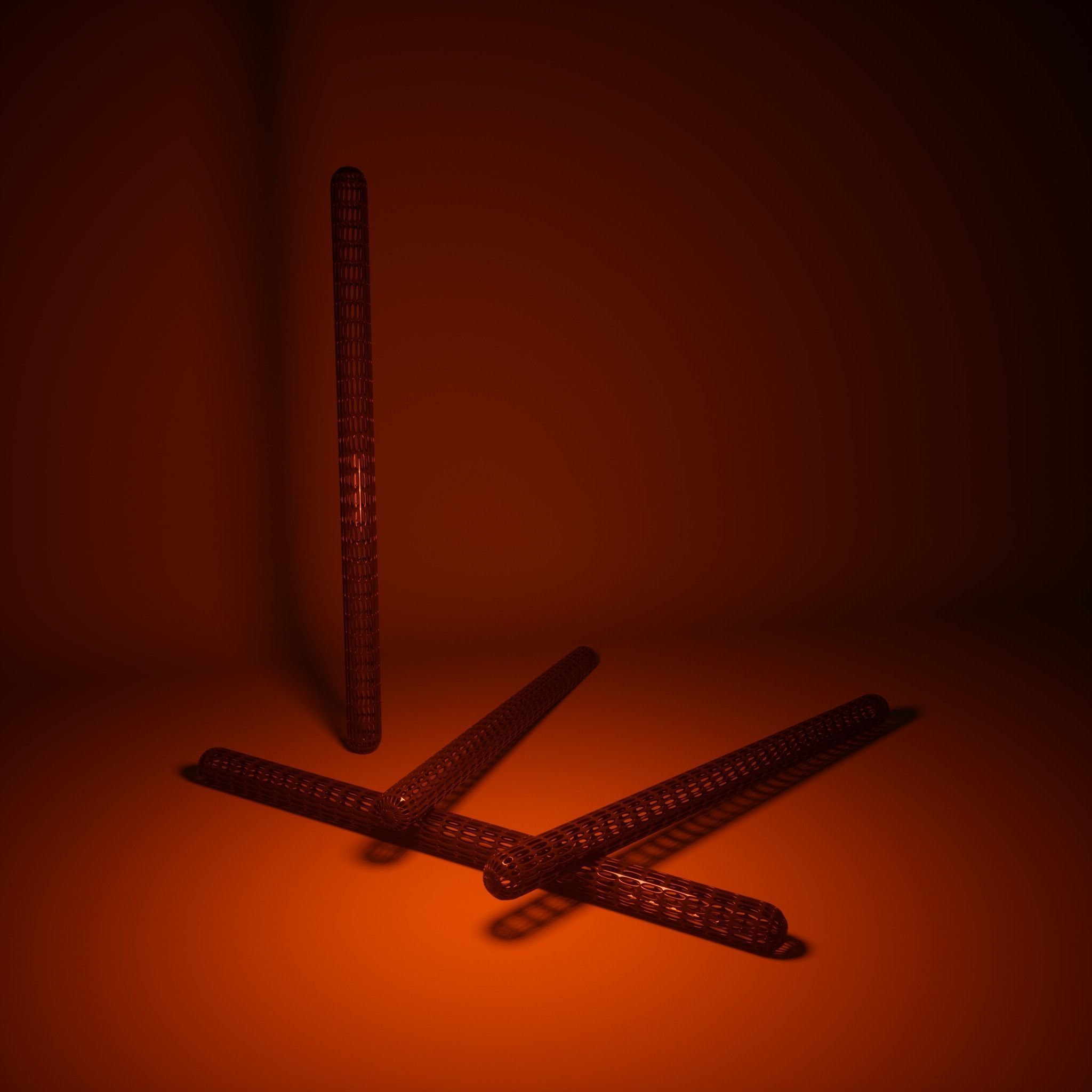 Abstract Geometry Decore Set 3D model_9