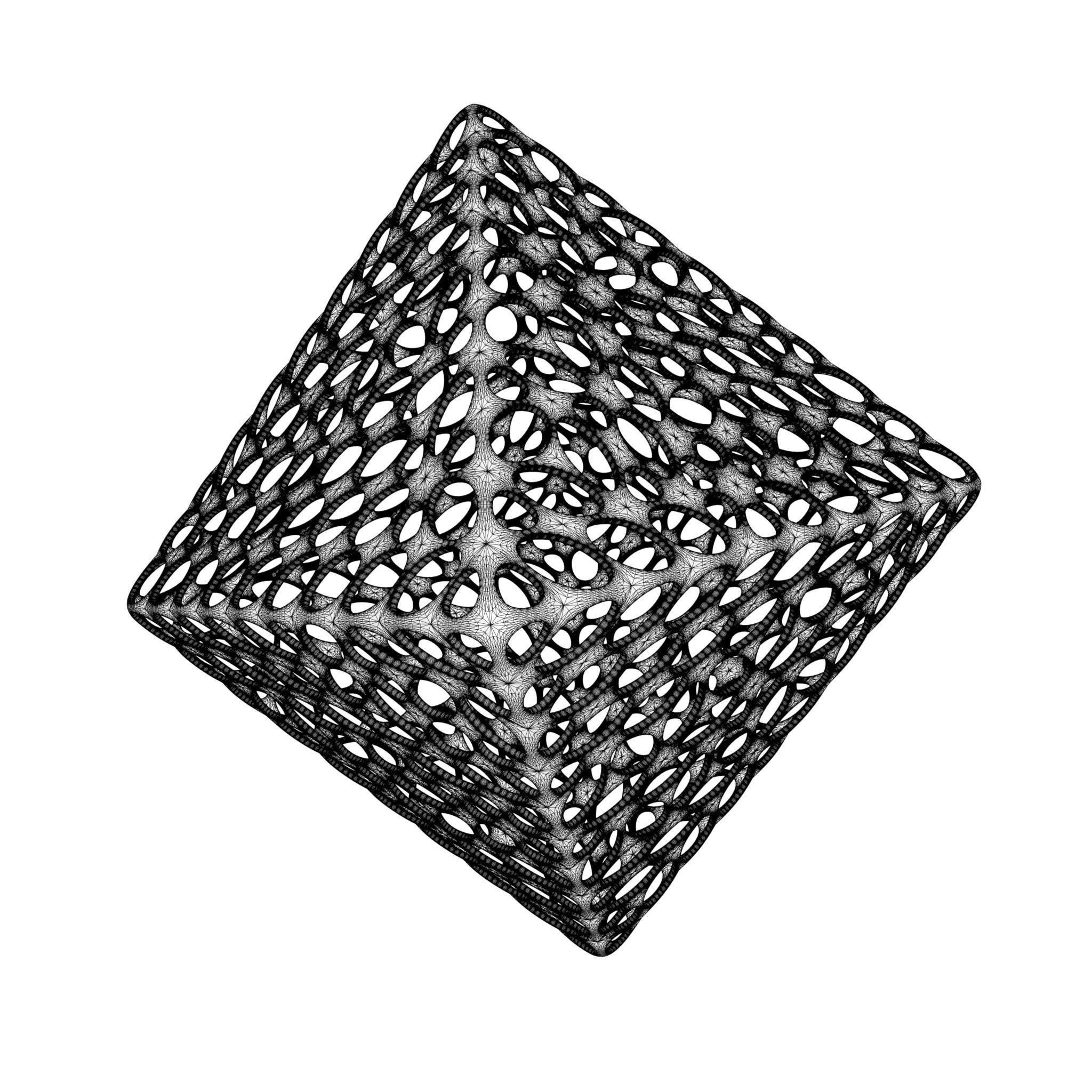 Abstract Geometry Decore Set 3D model_15