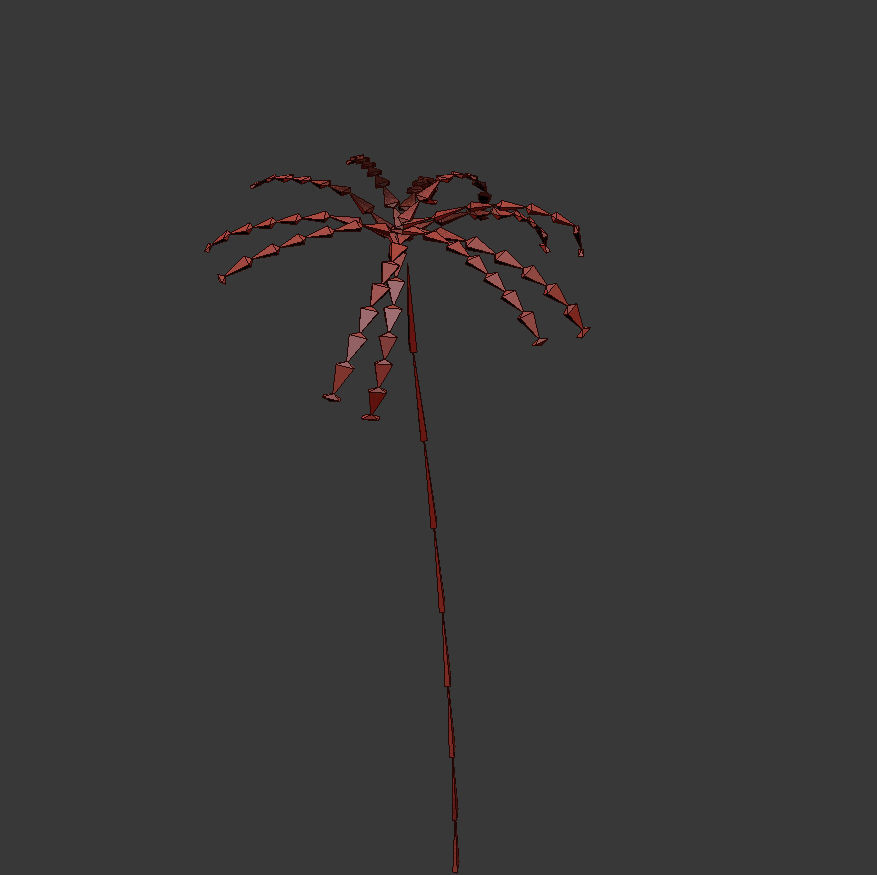 Dianthus Artvinensis 3D model_4