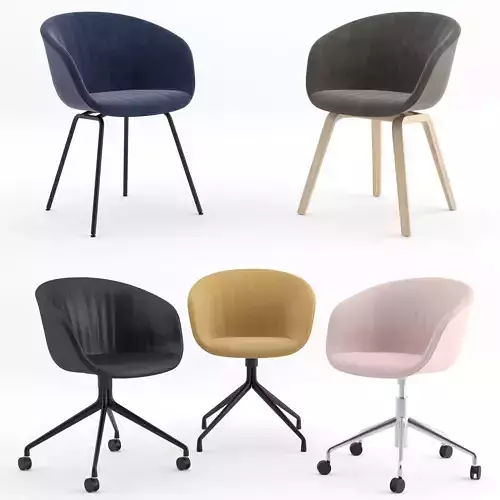 AAC Soft chairs by HAY