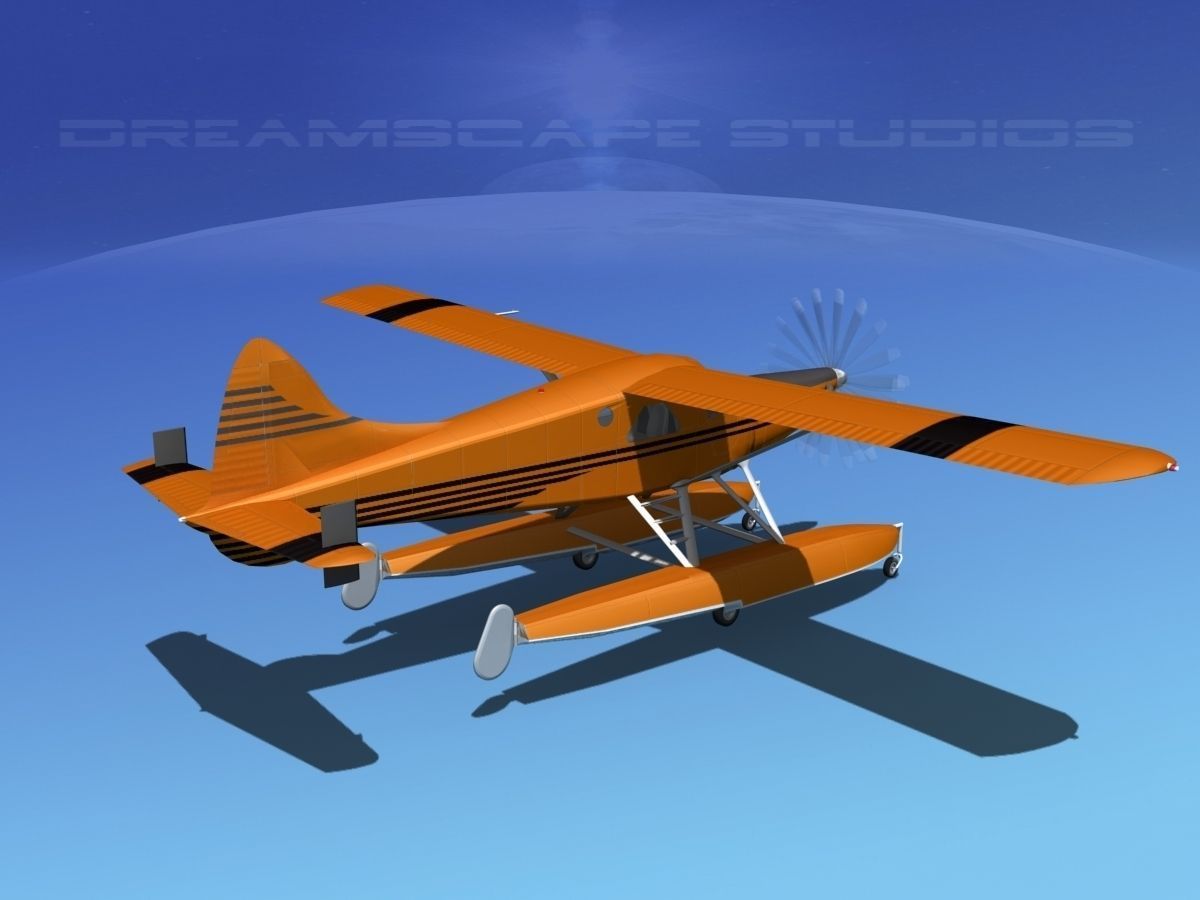 DeHavilland DHC-2 Turbo Beaver V05 3D model_5