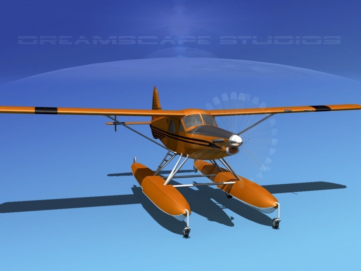 DeHavilland DHC-2 Turbo Beaver V05 3D model_2